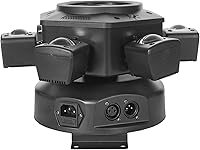 Vista 2 de JUNMAN 6 Cabezas Luz de LED de Efecto Móvil Cabeza de Abeja Luz de Lavado para DJ, Iluminación de Escenario de Discoteca con Tira de LED, Paquete