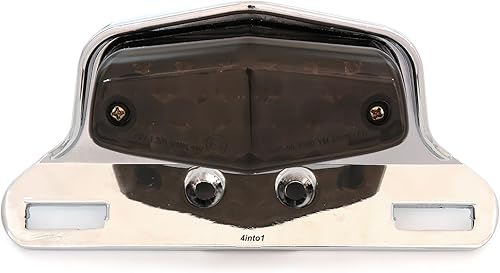 Miniatura 2 de 4into1 Lucas Style - Conjunto de luz trasera LED - Cromo con lente ahumada