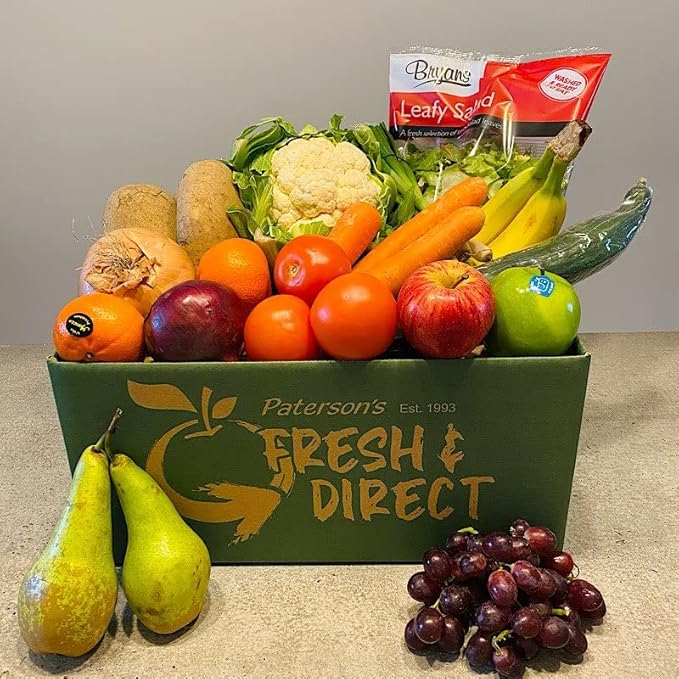 Essentials Fruit, Vegetable & Salad Box From Paterson's Fresh