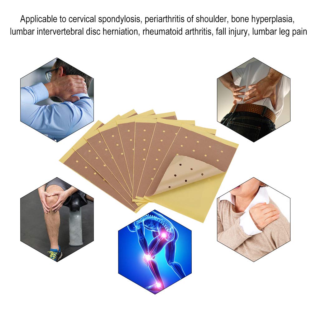 Patch per alleviare il dolore, 80 pezzi/10 pezzi di cerotti cinesi a infrarossi lontani per alleviare il dolore alla schiena, dolori alle spalle, dolori articolari