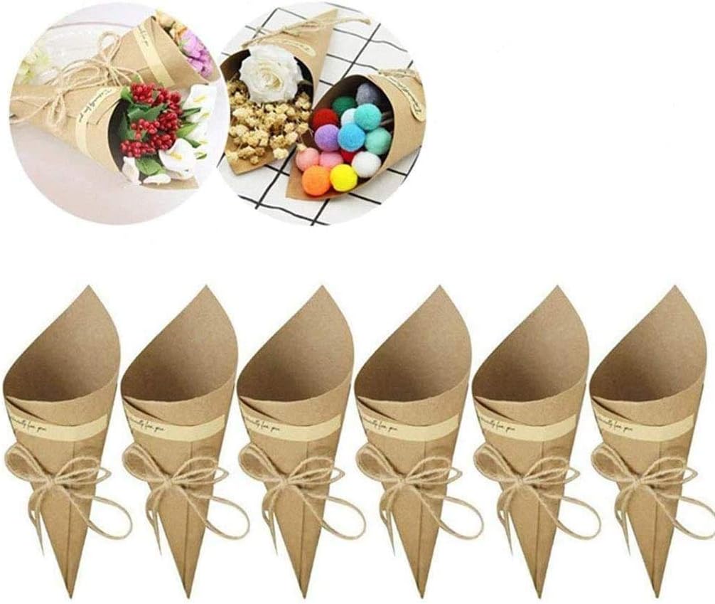 Bolsas De Papel Kraft Para Cupleaños