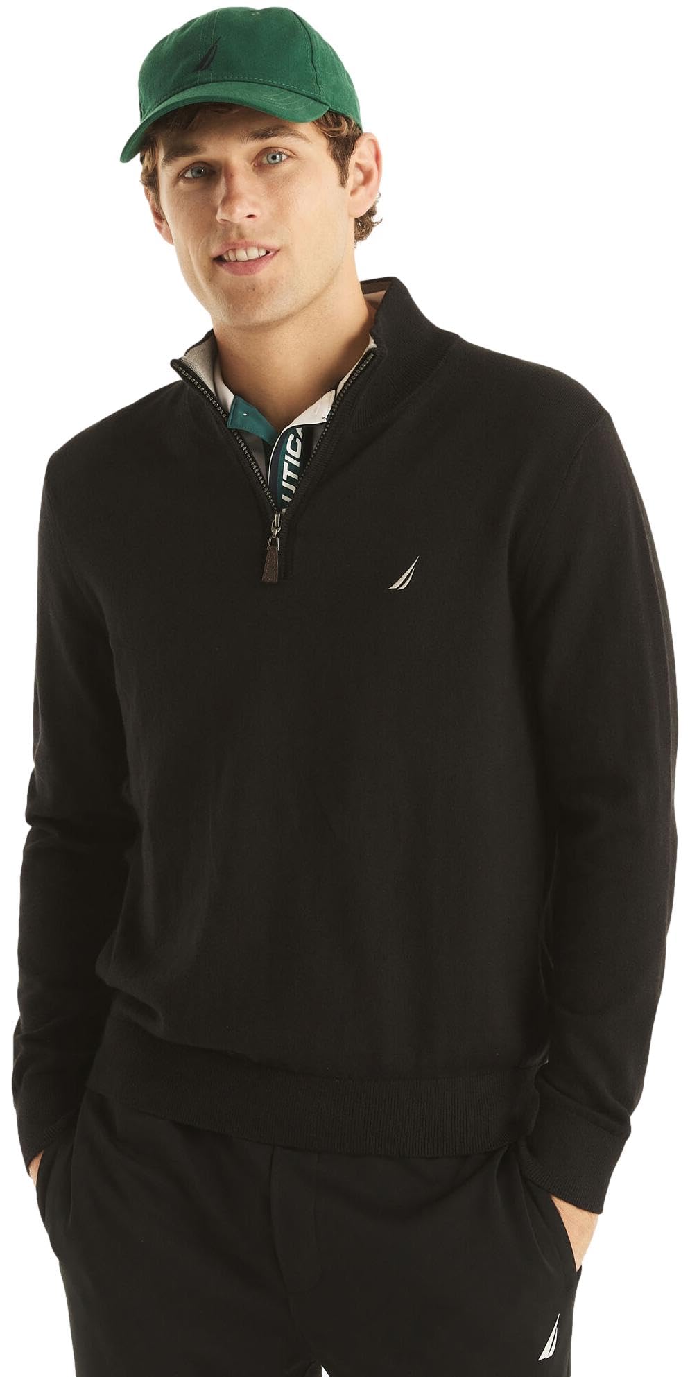 nautica Men's Navtech Quarter-Zip Sweater-picture-50
