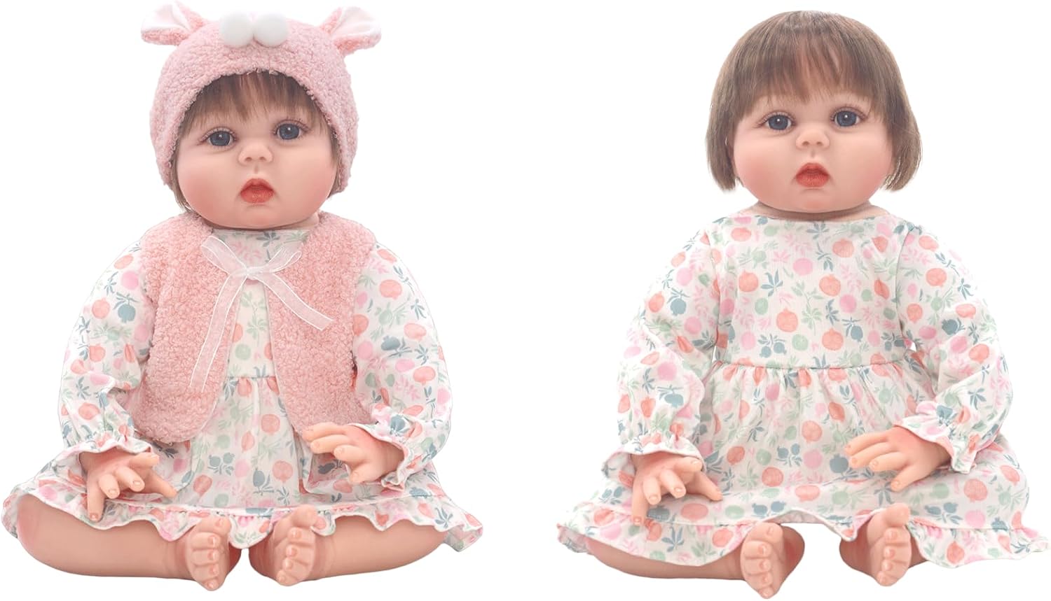 Reborn Doll Clothes for 18-22 Inch Dolls, Doll Clothes and Accessories with Hat