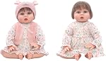 20 Inch Doll Clothes Outfits Doll Dress with Coat, Hat 3-Packs for 20-22 Inch Doll