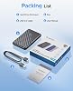 ORICO USB3.0 2.5 inch Hdd 6TB Ssd External Slim Hard Disk Box, Black
