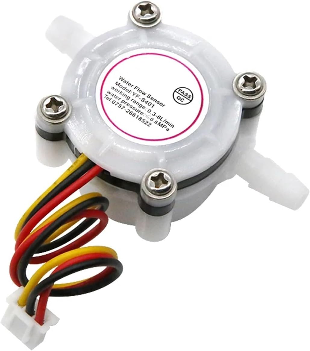S401 Water Flow Sensor 7MM DC5~18V(Inner Diameter 2.0MM)