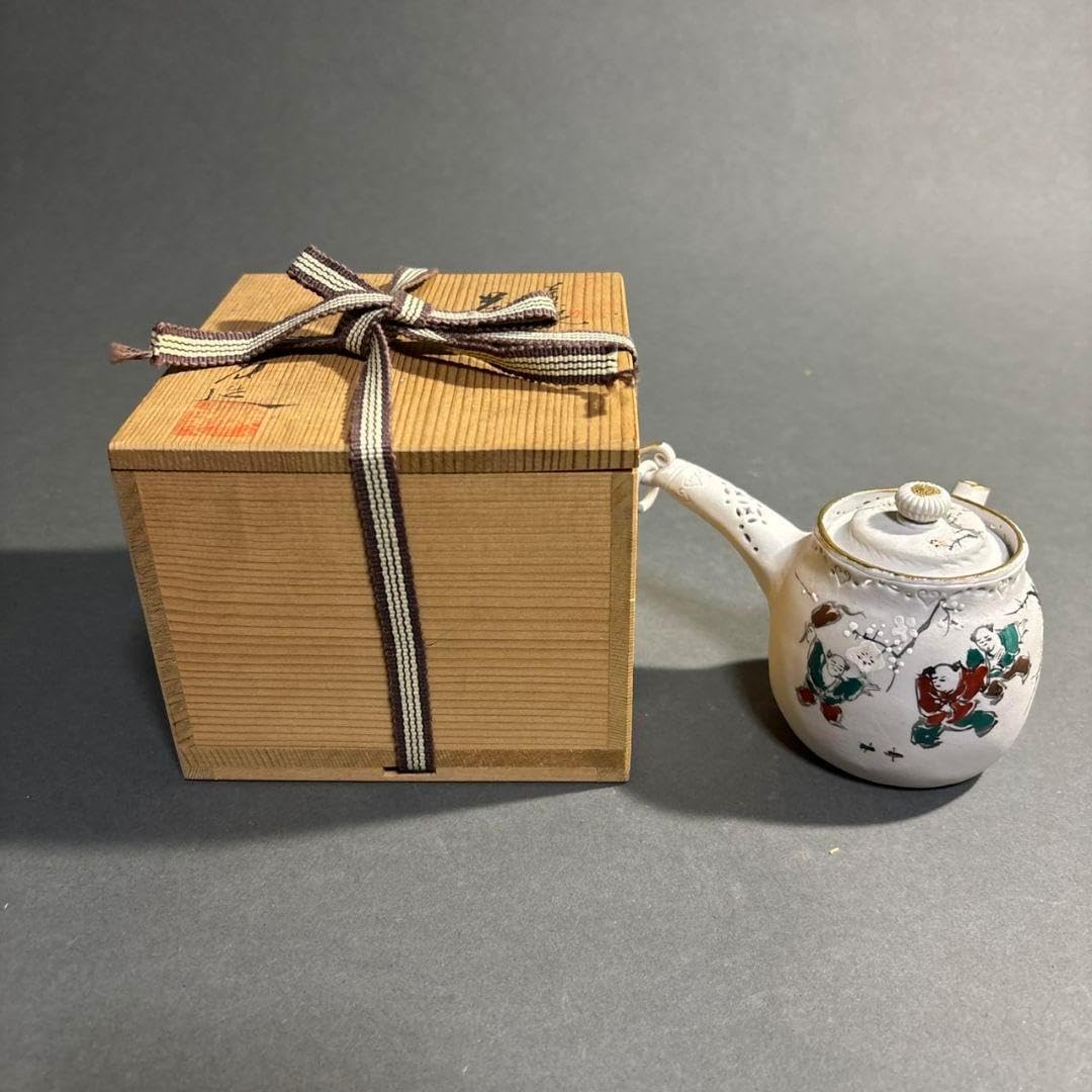 萬古焼　龍昇　横手急須 萬古焼 龍昇 横手急須