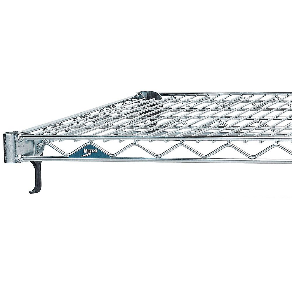 Wire Shelf, 24X48 in., Chrome Plated