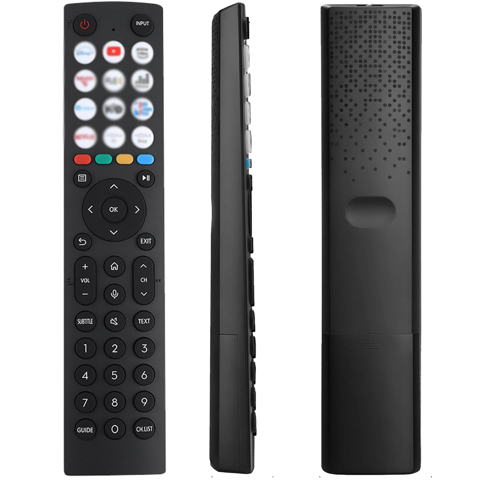 Replacement Remote fit for All Insignia TV and/Toshiba TV, Compatible with Insignia/Toshiba/Pioneer/AMZ Omni/AMZ 4-Series TVs — view 7