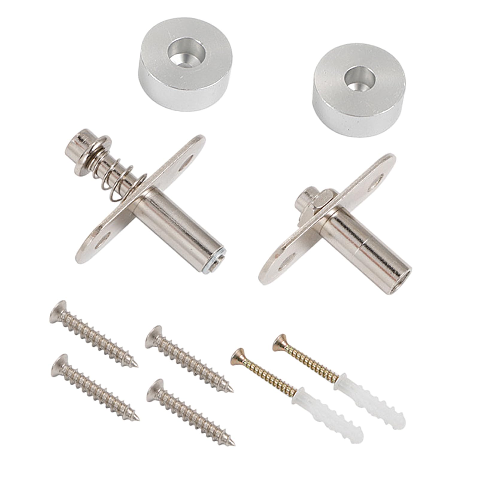 Ywluuoo Multicolor Multipurpose Adjustable Pivots Door Hinge 360 Degrees Concealed Pivots Hinge Rotation Shaft Mounting Hinges Hardware Concealed