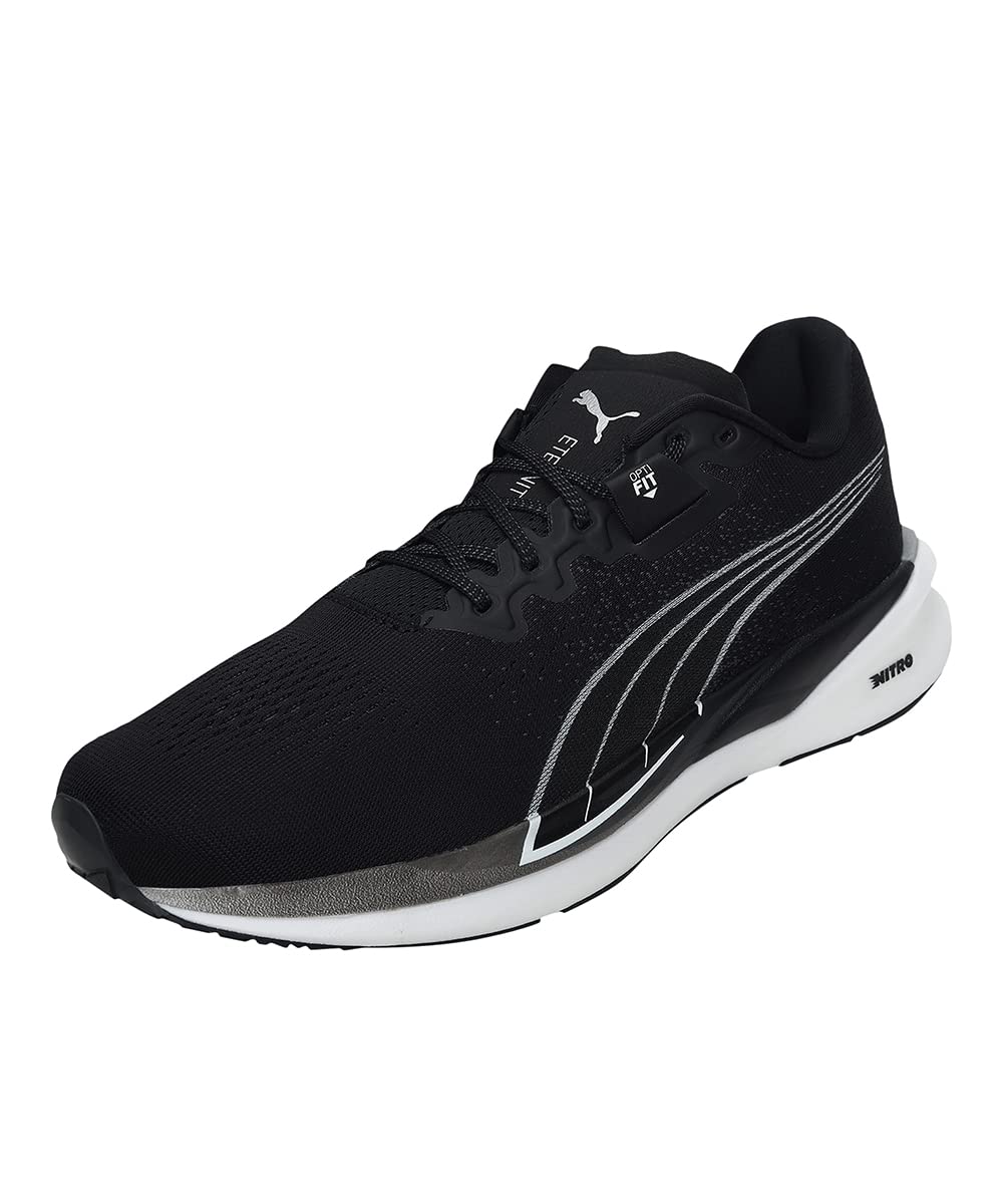 Puma Mens Eternity Nitro Black White Running Shoe-6 Kids UK (19468102) (B088RGKS5S) Amazon Price History, Amazon Price Tracker