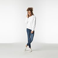 Vista 3 de Gildan Sudadera con Cuello Redondo de Forro Polar Unisex para Adultos, Estilo G18000, Paquete Múltiple