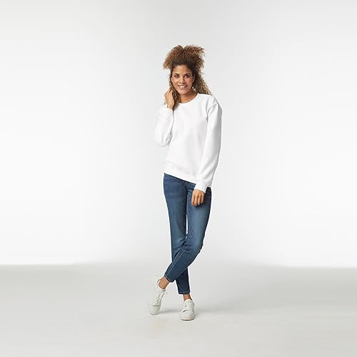 Miniatura 6 de Gildan G18000 - Sudadera de vellón con cuello redondo para hombre