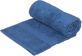 منشفة استحمام ناعمة بلون ازرق، 100064228co14690