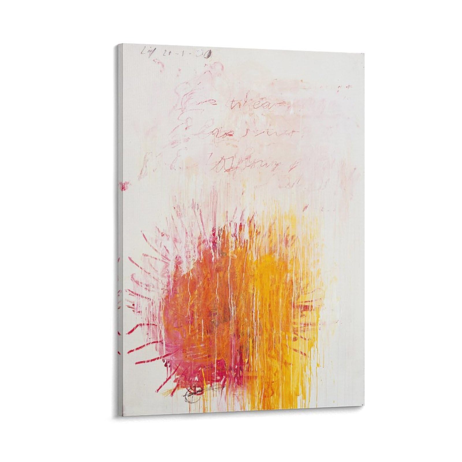 WANSHI Cy Twombly Coronation of Sesostris Large Canvas Printing