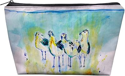 Betsy Drake PC1136 8.5 x 6 in. Abstract Gulls II Pouch Multicoloured