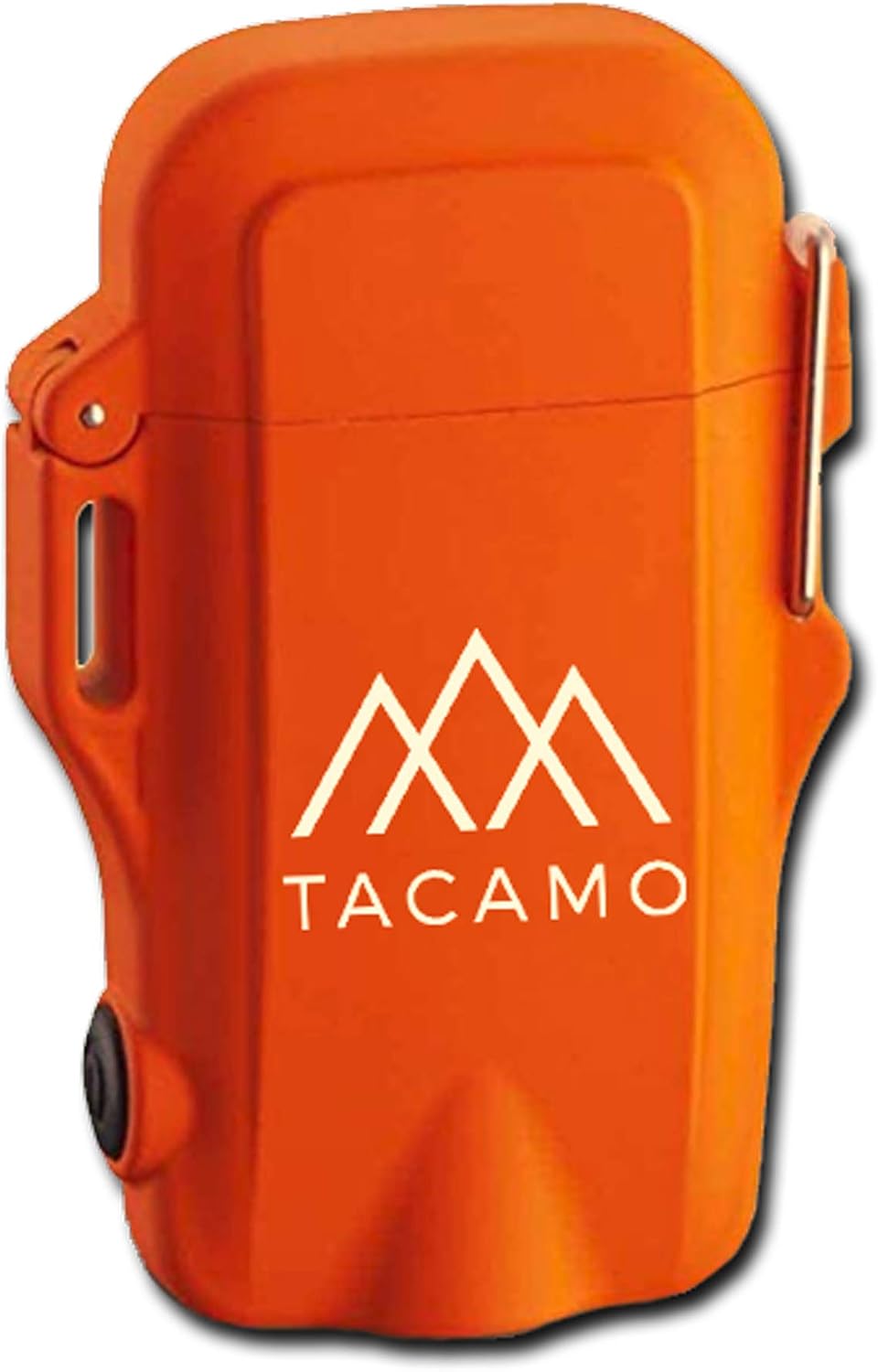 TACAMO H2 Dual-Head Flameless Tesla Plasma ARC Lighter, with Integrated LED Flashlight. Free High-Visibility SurvivorCord Ranger Pace Beads Lanyard Included. Water-Resistant, USB Rechargeable.