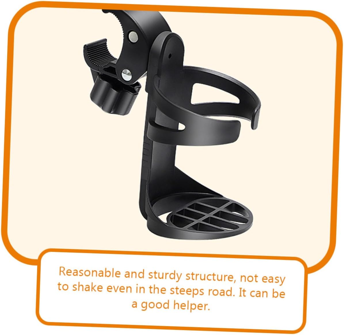 NOLITOY 5pcs Stroller Cup Holder Attachment Bike Stroller Beverage Bottle Rack Milk Bottle Holder for Outdoor Use