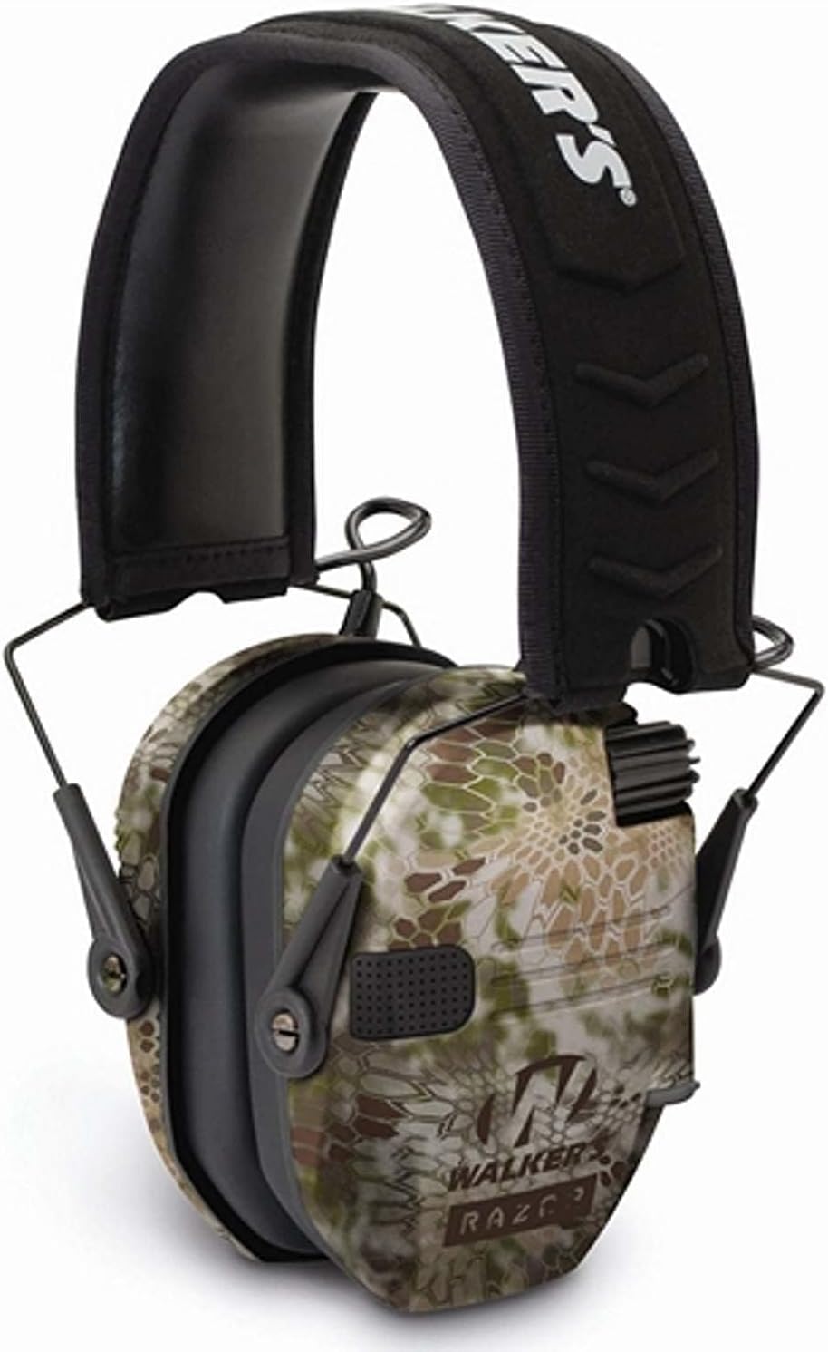 Walkers Razor Slim Electronic Shooting Ear Muff (Kryptek Camo) 5-Pack Bundle (5 Items)