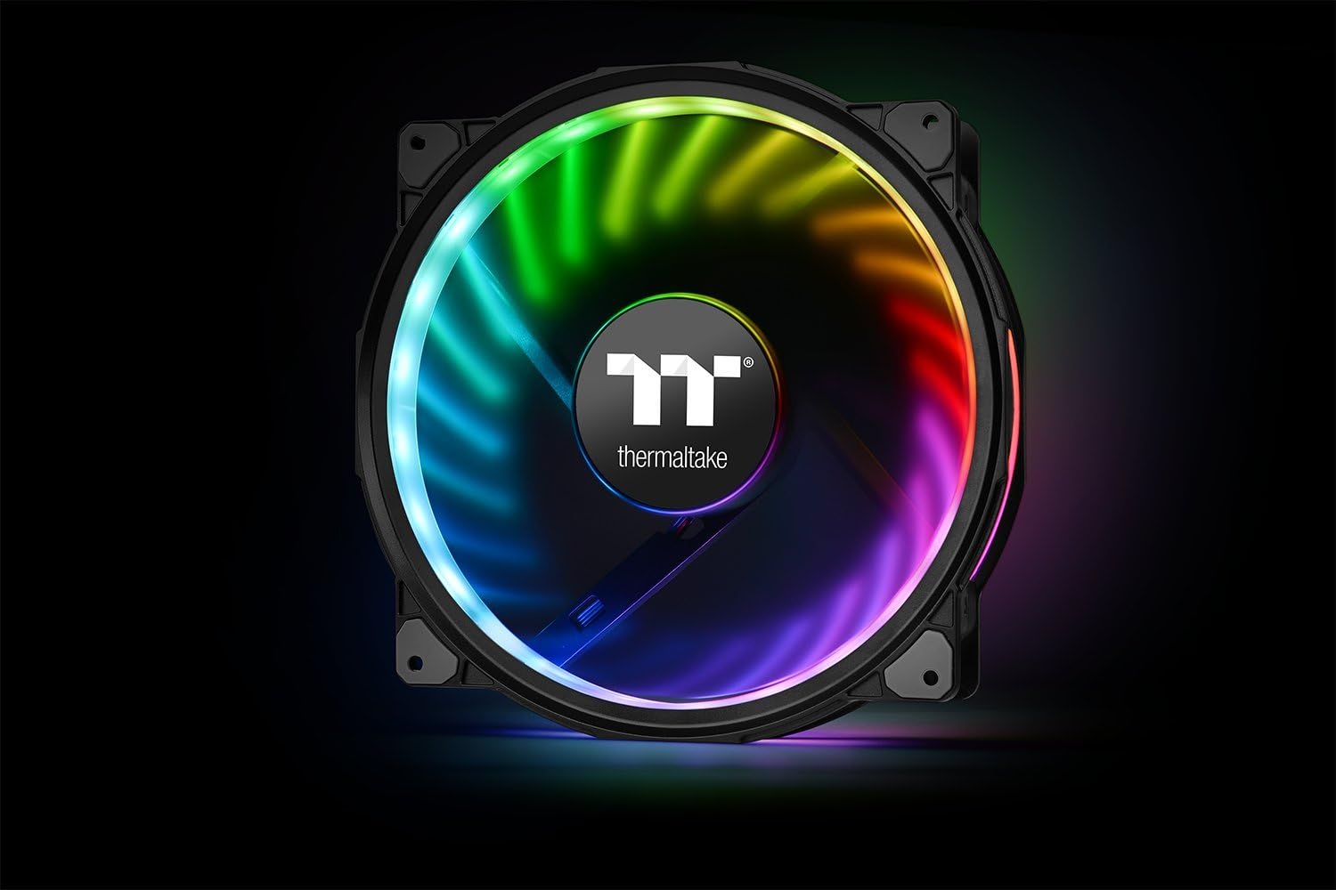 Bеѕt Cуbеr Dеаlѕ 🔥 Thermaltake Riing Plus 20 RGB TT Premium Edition w/Controller 200mm Software Enabled Circular 12 Addressable LEDs Sets (24 Addressable LEDs) 11 Blades RGB Riing Case/Radiator Fan CL-F069-PL20SW-A