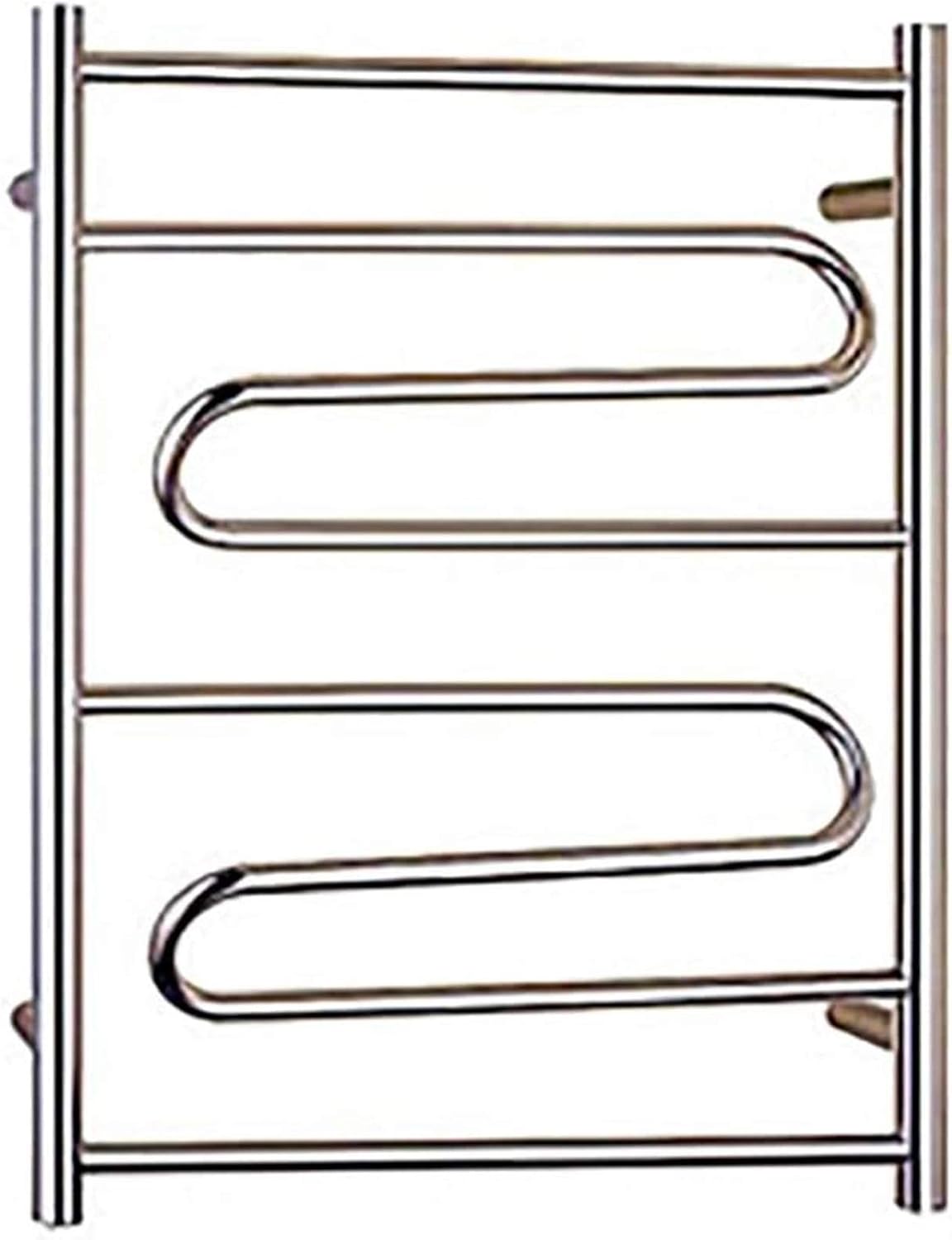 Bathroom Wall Heater Electric Towel Warmer Rack, Wall Mounted Heated Towel Bars, Metal Bathroom Dryer Rack for Clothes and Towels 31.5 X 22 X 4.82 Inch,Plugin