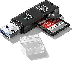 Adaptador Leitor De Cartão De Memória XNOT USB 3.0 SD Micro SD Alta Velocidade