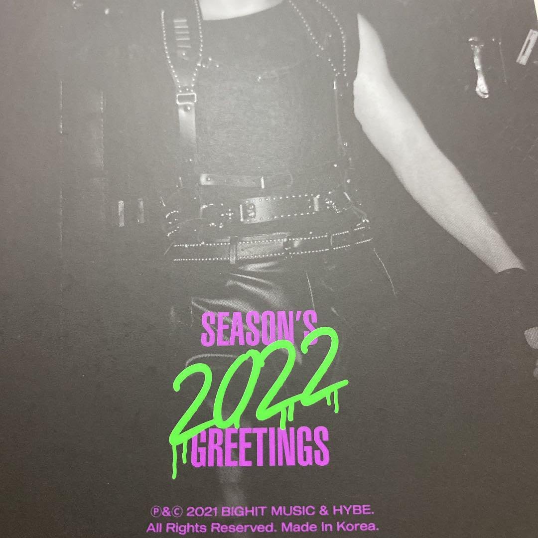 Amazon.co.jp: bts season greeting 2022 postcard set : Office Products