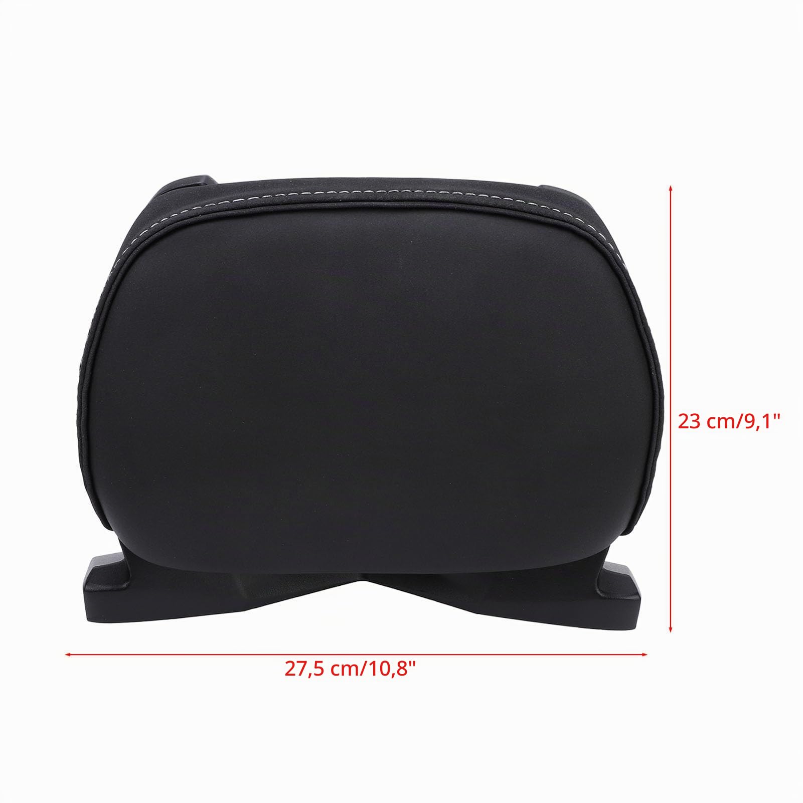 Schienale Passeggero per Moto, Cuscino in Pelle PU con Spugna Ad Alta densità per Xmax 250 300 Tmax 530 560 2017-2024, Installazione Facile Guida Confortevole
