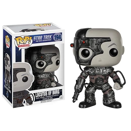 Funko Pop Tv: Star Trek The Next Generation - Locutus Of Borg Action Figure