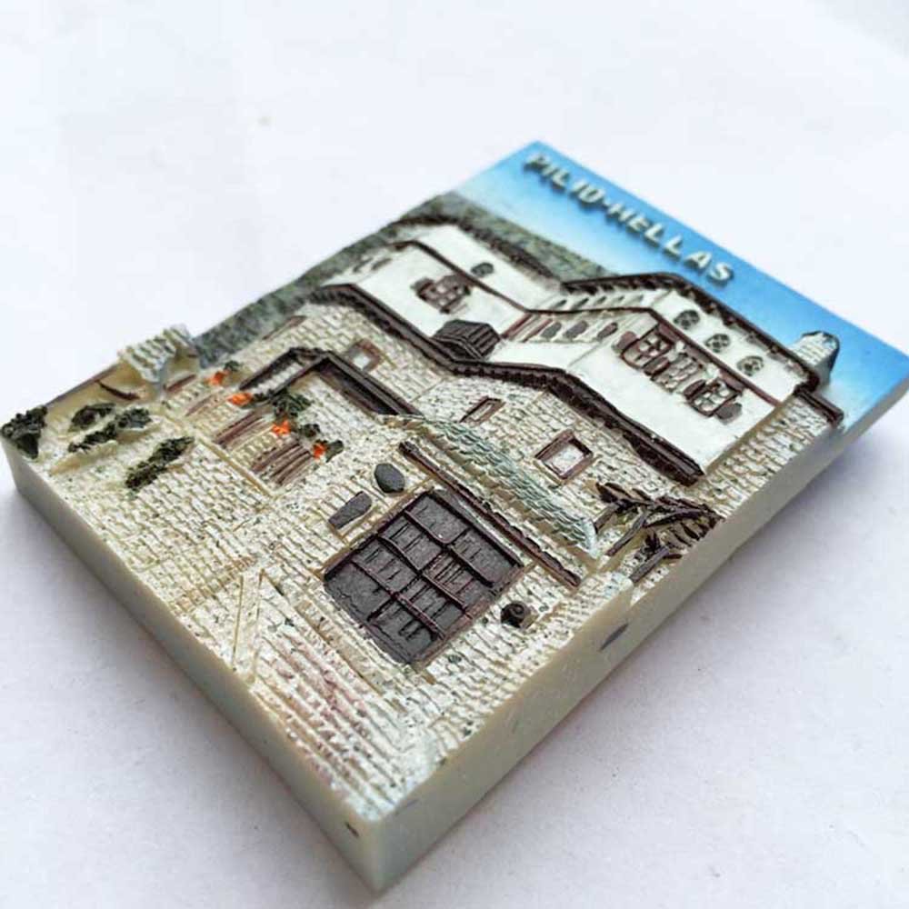Magnete Frigo 3D Kos Island Grecia – Souvenir Viaggio In Resina 6x9cm – Globo Turistico Per Decorazione Casa
