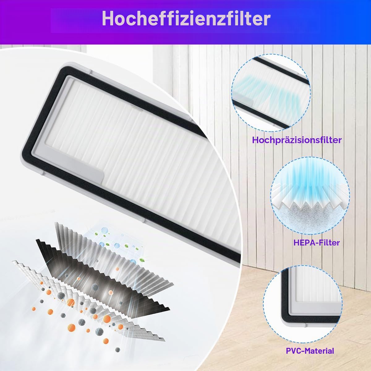 HomeTimes Ersatzteile für Narwal Freo X Ultra Saugroboter Zubehör mit 1 Gummibürsten 2 HEPA-Filter 4 Mop-Pads 4 Seitenbürsten 4 Staubbeutel