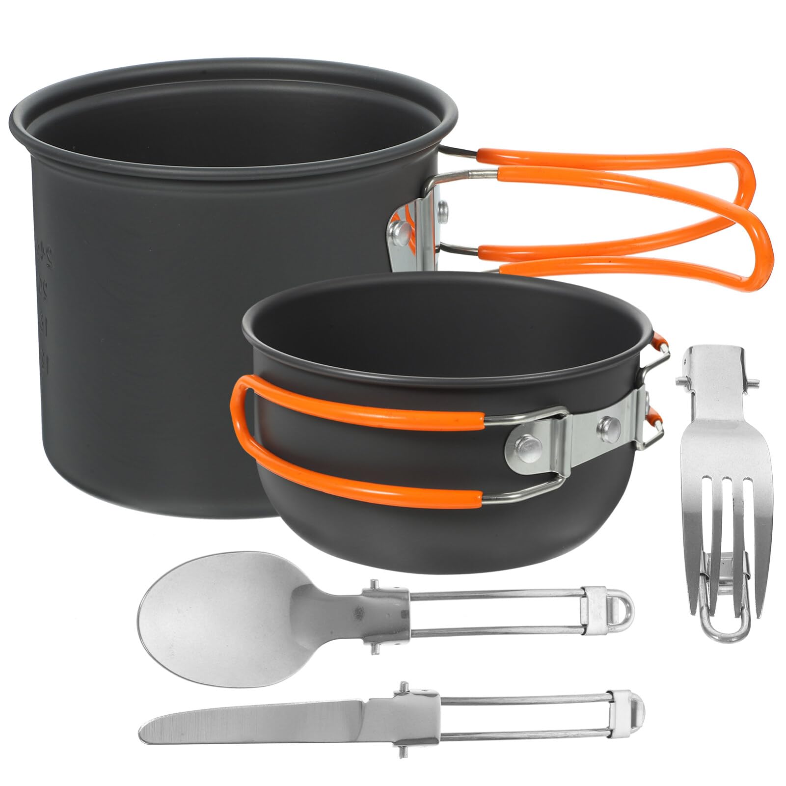 Set Pentole da Campeggio Portatile in Lega di Alluminio