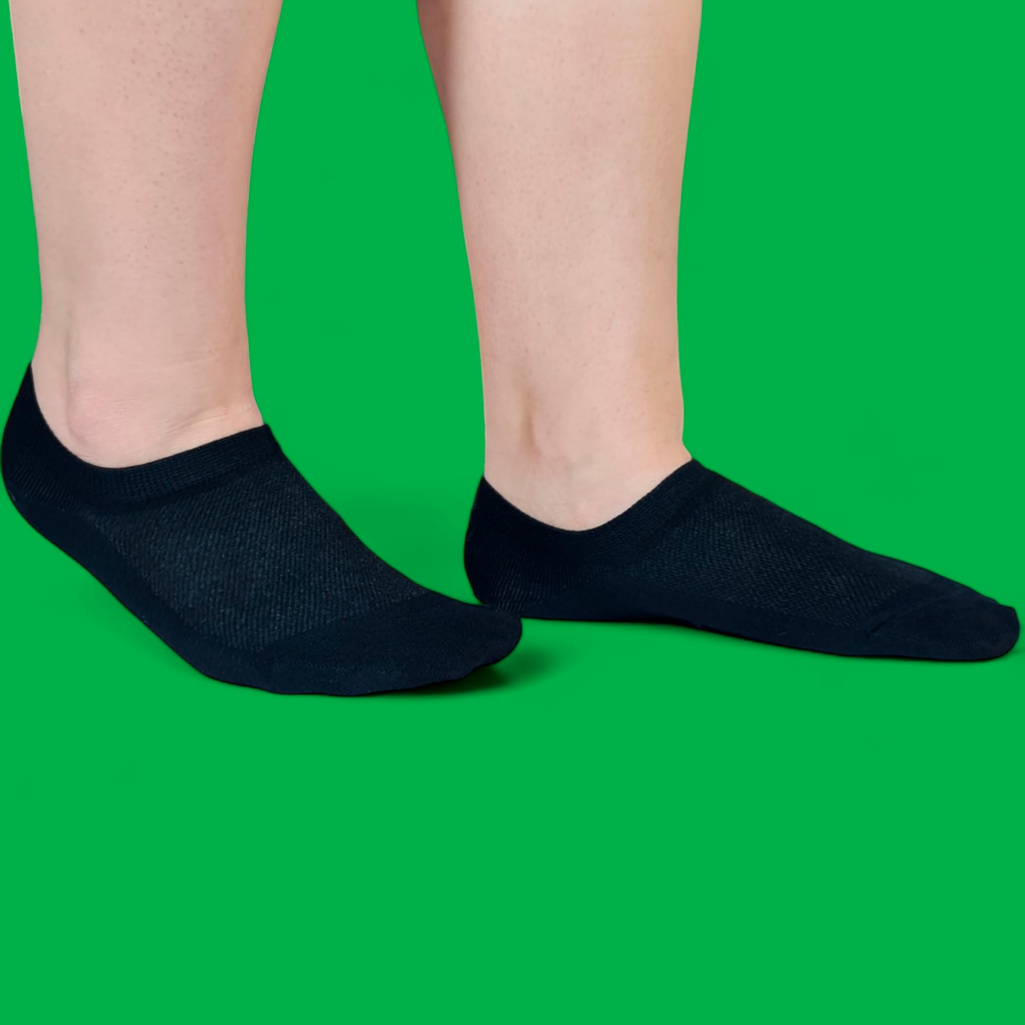 12 Pares, Calcetines Pinkies Hombre de Bambú y Calcetines Pinkies Mujer de Bambú, Calcetines Invisibles Hombre, Calcetines Invisibles Mujer con silicona, Calcetines de Verano, Suaves y Frescos