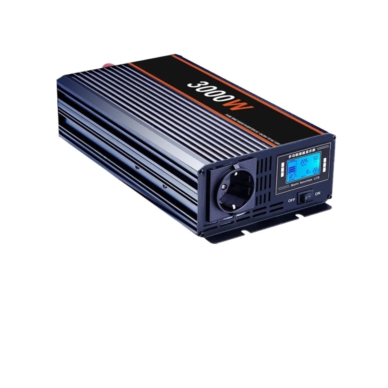 Inversor Corriente Convertidor Banco Energía Portátil E Inversor Solar Onda Sinusoidal Pura CC 12 V 24 V A CA 220 V 8000 W 6000 W 5000 W 4000 W 3000 W Convertidor(12V,3000W)