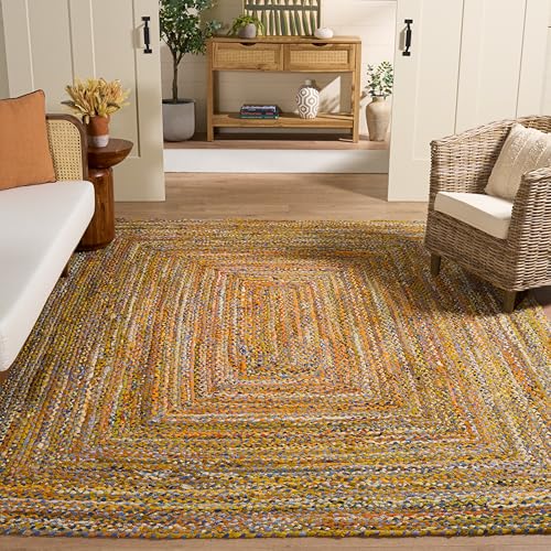 SAFAVIEH Area Rug 8x10 - Braided Collection - Large -