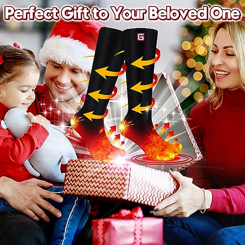 Autocastle Heated Socks for Men - Electric, Rechargeable (3 Levels), Warm & Washable for Skiing, Hunting, Hiking, Arthritis & More by Autocastle - Used condition - Image 7