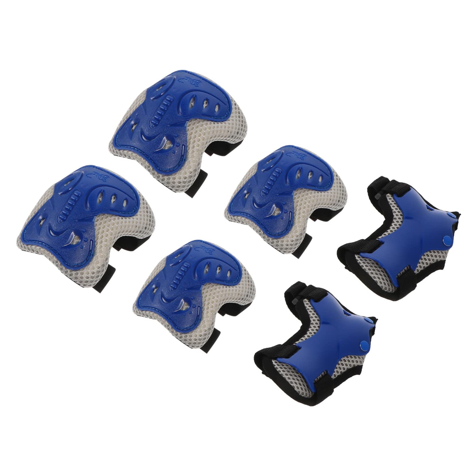 Abaodam 1Set Knee Pads Elbow Pads and Wrist Guards for Sports Shockproof and for Ages and Comfortable Protection