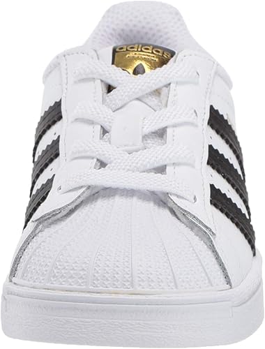 Miniatura 2 de adidas Originals Superstar - Tenis elásticos unisex para niños, blanconegroblanco, talla 6 de EE. UU, BlancoNegroBlanco