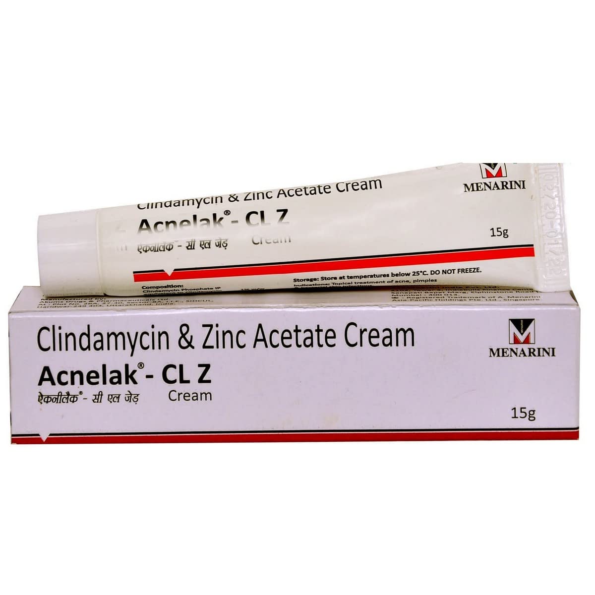 Acnelak CLZ - Tube of 15 gm Cream