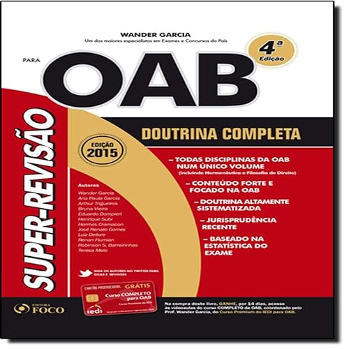Super-revisão OAB. Doutrina Completa