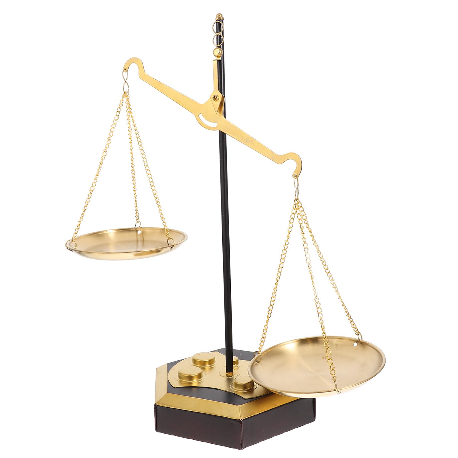 Balance en alliage de fer ornement de table moderne élégant