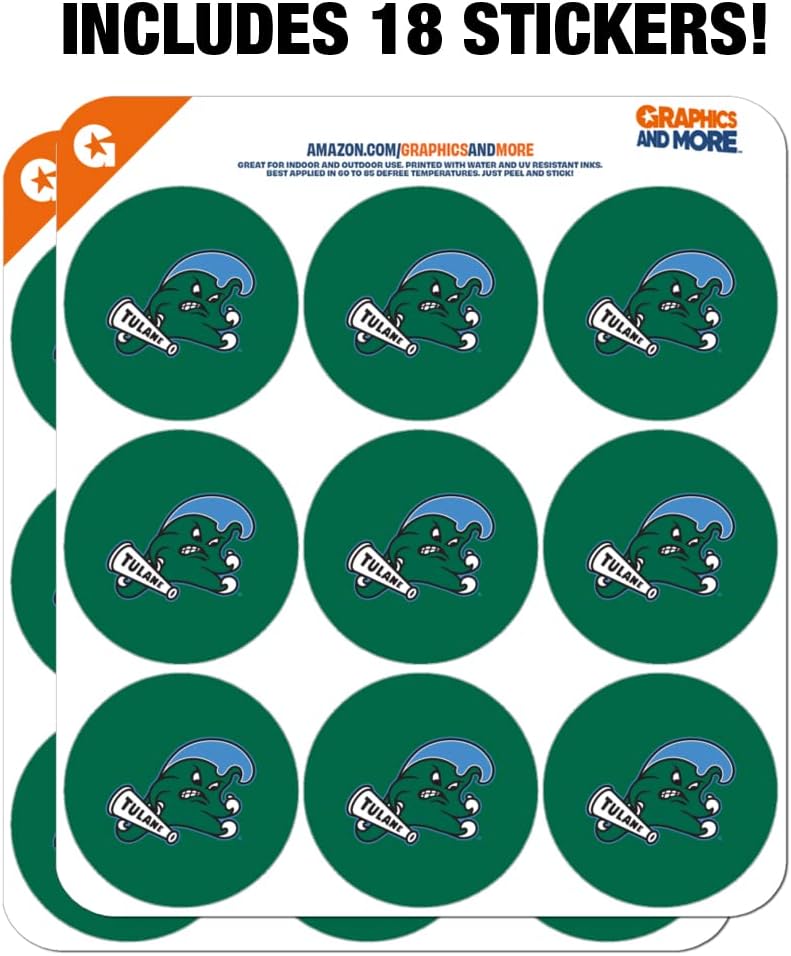 Tulane University Primary Logo Planner Calendar Scrapbooking Crafting Stickers - Image 3