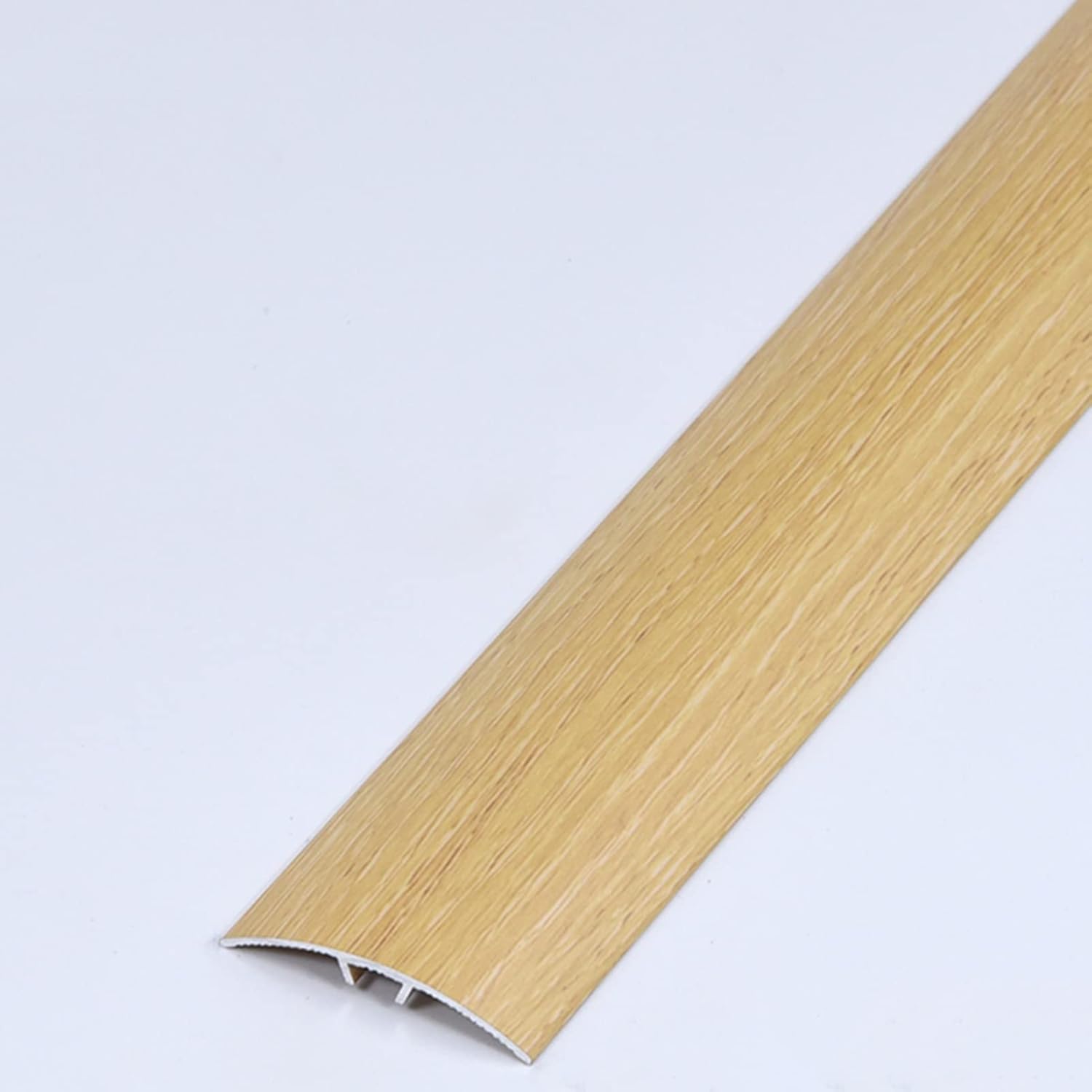 Carpet Transition Strip,Transition Threshold Strip Wood Grain Floor Transition Strip for Door Carpet to Tile Decorative Threshold Strip Tile to Wood Seam Cover Strip Easy to Install(Style 1)
