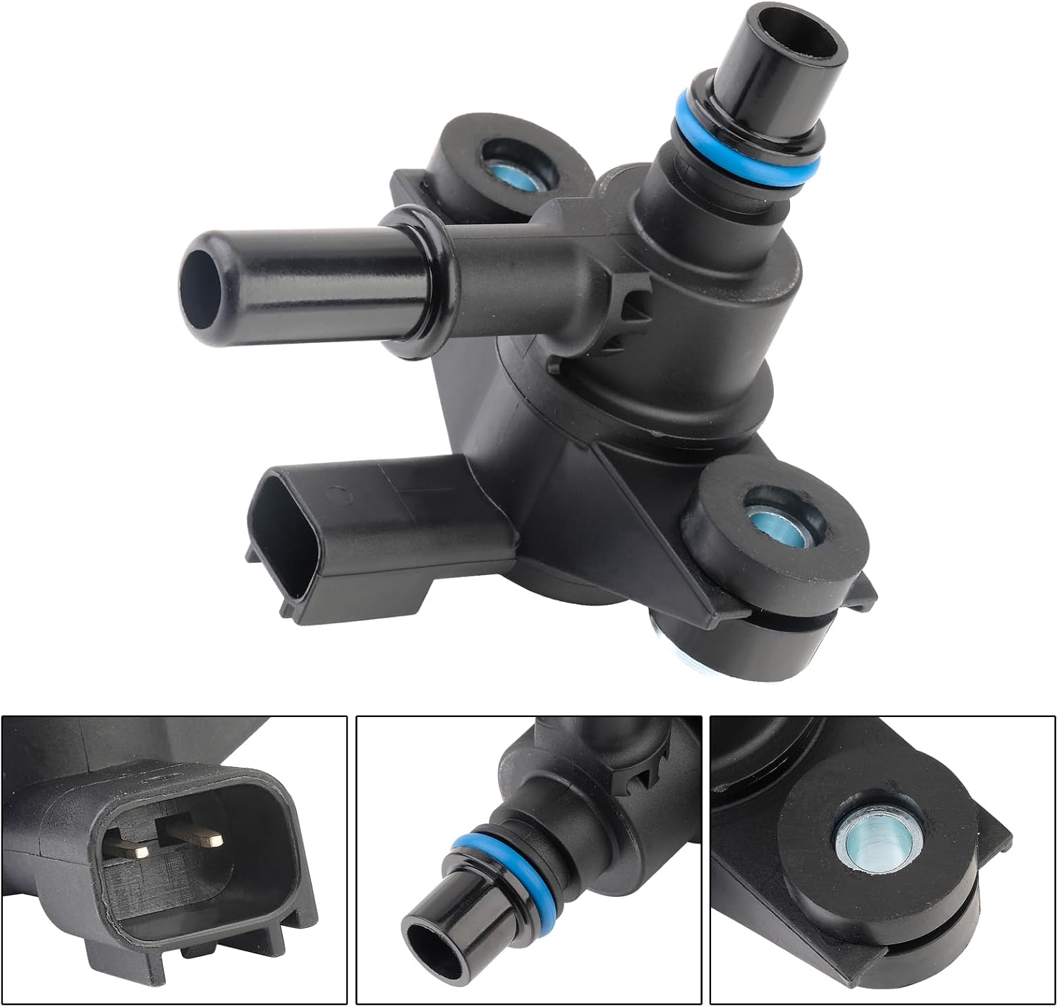 911-222 Emissions Vapor Canister Purge Solenoid Valve Compatible with 2009-2019 Ford Explorer F150 F250 F350 Super Duty Mustang Lincoln Replace #AU5Z-9C915-B 9U5Z-9C915-H CX2626