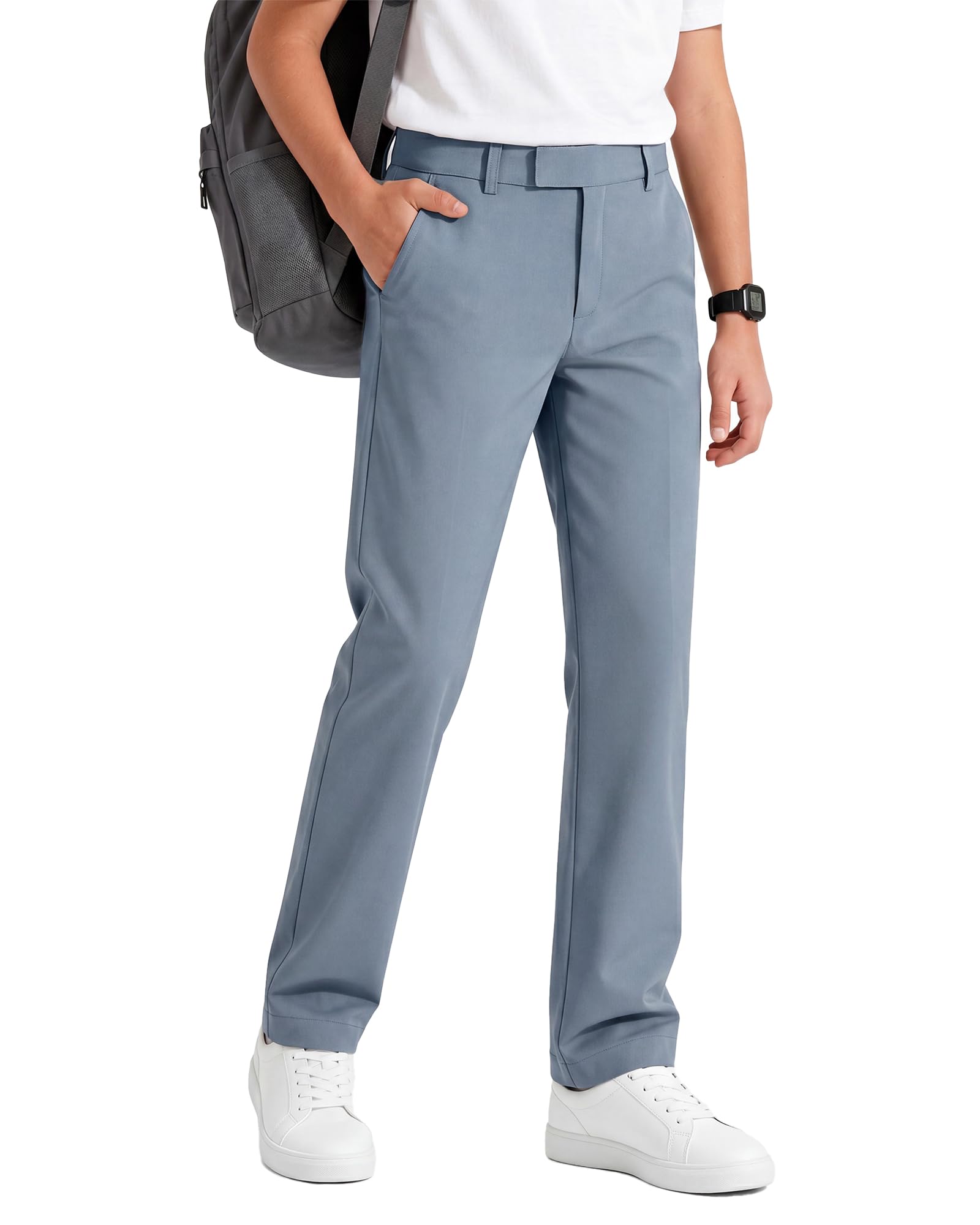 �️LessonZoo Boys Dress Pants 5-16years,13-14 Years,Blue — deal on Shopping With Noya