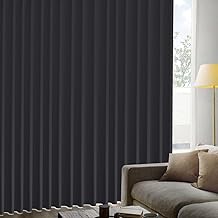 No Curtain [Order Size 1 Piece] Length can be selected in increments of 0.4 inches (1 cm) Grade 1 Blackout Curtain "K-wave-D-plain" Made in Japan Thermal Insulation Energy Saving Protection Flameproof