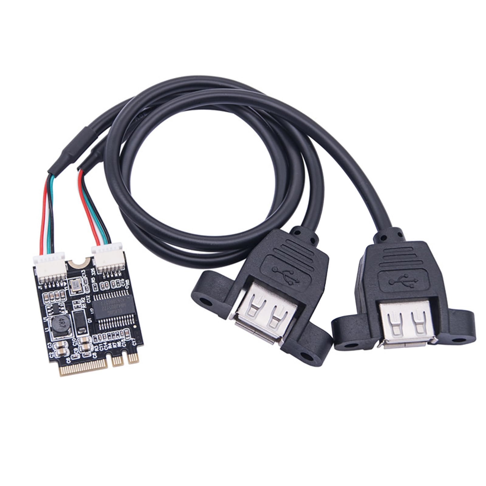 PCIe/Key A+E to USB Adapter PCIe to USB Cable for Seamlessly Device Connectivities On Computers Notebook