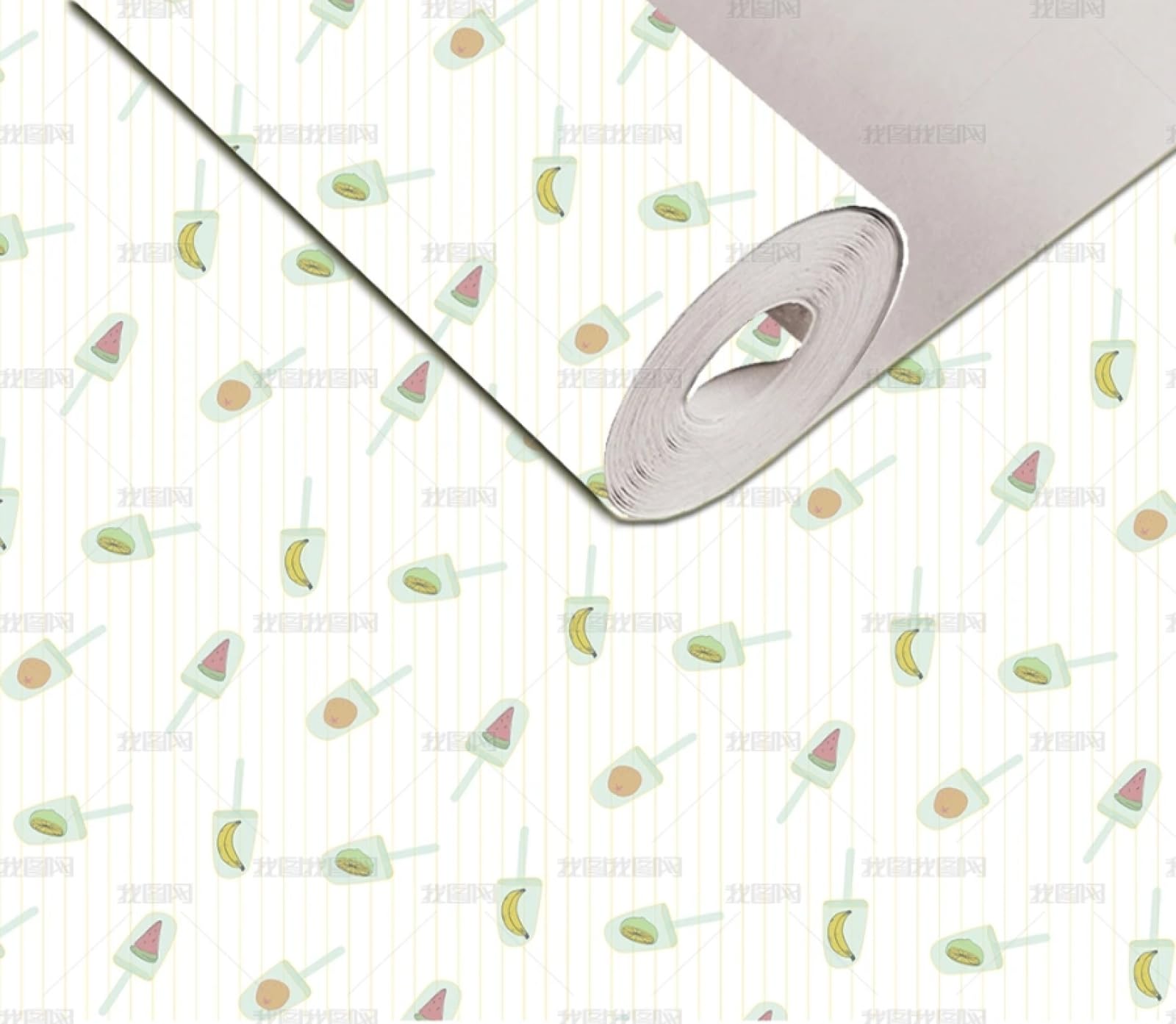 Papier peint autocollant imperméable contre les taches de mur
