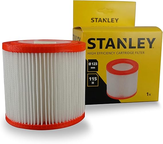 Stanley Cartridge filter with high separation rate for wet and dry