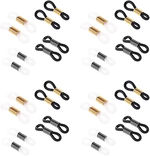 Bhavya Optic® 32 Pc Ear Hook Eyeglasses Spectacles Chain Glasses Retainer Ends Rope Sunglasses Cord Holder Strap Loop Conn...